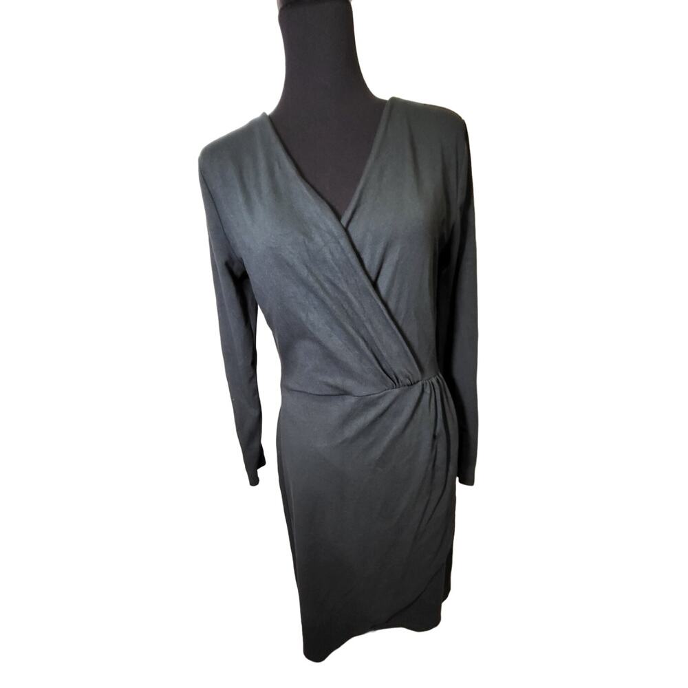 Loft long sleeve, Gray dress, Size 6, soft and stretchy